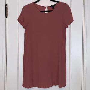 Forever 21 Mauve Shift Dress